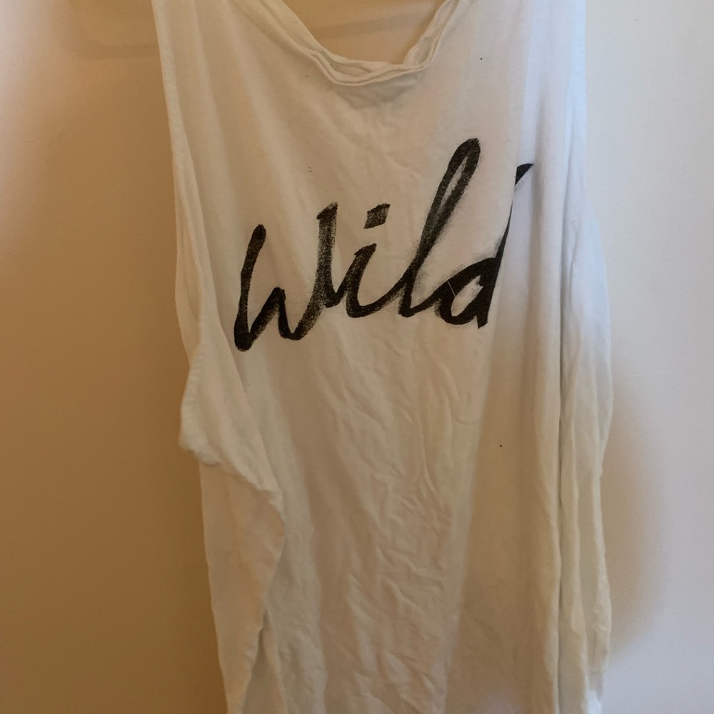 WILD White tank